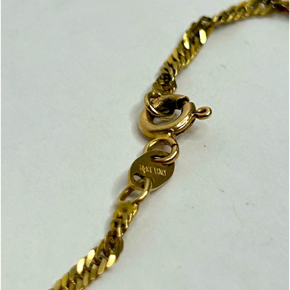 14KT Gold St Christopher Pendant Necklace - Picture 3 of 8